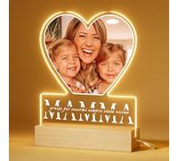 witfox 2026 Regali personalizzati per la Festa della Mamma, cornici personalizzate, targhe decorative, regali personalizzati per il compleanno della mamma, regali personalizzabili per mamme, nonne