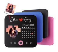 Witfox Magnete da Frigorifero con Musica - Calamita Personalizzata con Foto e Canzoni Spotify - Regalo Calamite Frigorifero Personalizzata per Natale & San Valentino per Coppia-Calendrier
