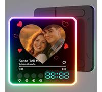 witfox Magnete da Frigorifero con Musica - Calamita Personalizzata, Targa Spotify Personalizzati per Coppie, Music Frigo Magnets con Foto e Canzone Spotify, Foto Personalizzati Idea Regali