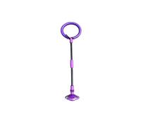 (with backpack, Purple) Children Flashing Jump Ring Sports Bouncing Ball Foldable Flashing Bouncing Ball Suitable For Children Or Adults Skill Game