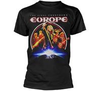 with Europe 'The Final Countdown' T-Shirt - & ! Black M