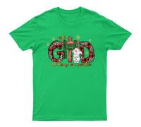 With God All Things T-Shirt Unisex Regalo Retrò Divertente Donna Vintage...
