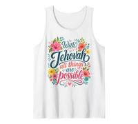 with Jehovah all Things Possible Jehovahs Witnesses Gift Canotta