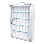 with Lock - Lega di Alluminio nizer per Aule - 12/24/36/48/60 Cartments - Secure le Device Sto Solut
