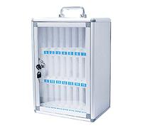 with Lock - Lega di Alluminio nizer per Aule - 12/24/36/48/60 Cartments - Secure School Sto Solut