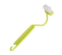 With Rim Cleaner | S-Shaped | Multi-functional Compact Bathroom Accessories Angled for Deep Under Rim Small Space