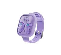 (with.watch.strap.style, purple) Wireless Sleep Earphone Noise Reduction Invisible Earphone Remote Control