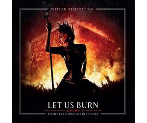 Within Temptation - Let Us Burn: Elements & Hydra Live In Concert (Limited Edition) (White / Yellow Marbled Coloured) (180 g) (4 LP)