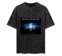 Within Temptation Silent Force Washed Round Neck Men Women Tee Shirt Size XL