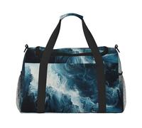 Within The Tides Print Versatility Ample Space Travel Bag Elegante borsa funzionale per attività all'aperto