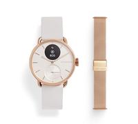 Withings BUNDLE ScanWatch 2 + Bracciale in metallo milanese - Smartwatch ibrido U&D dispositivo medico con ECG e SpO2, monitoraggio sonno, temperatura, salute cardiaca, ciclo, autonomia 35 giorni