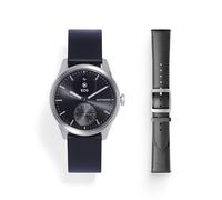 Withings BUNDLE ScanWatch 2 + Bracciale in pelle - Smartwatch ibrido U&D con ECG e SpO2, monitoraggio sonno, temperatura, salute cardiaca e respiratoria, ciclo, autonomia 35 giorni, iOS & Android