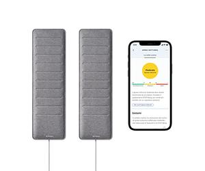 Withings Pacchetto Sleep Analyzer - 2 dispositivi di monitoraggio del sonno, con rilevamento dell'apnea notturna e analisi del ciclo del sonno, Grigio