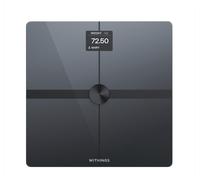 Withings Body Smart - Bilancia pesapersone con composizione corporea (peso, massa grassa, muscolare, ossa, acqua, indice di grasso viscerale), Bilancia digitale WIFI, fino a 8 utenti