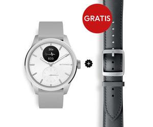 Withings Scanwatch 2 - Bianco 42 mm + cinturino in pelle gratuito