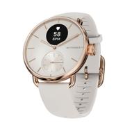 Withings Scanwatch 2 Bluetooth GPS 38mm Oro Rosa Cinturino Sabbia Cardio SpO2 Impermeabile 5ATM