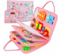 Withosent 5-Strati Busy Board per Bambini, Montessori Giocattoli Feltro