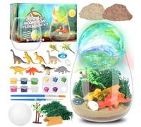 Withosent Dinosauri Luce Notturna Bambini, Kit Lampada Luna, DIY Kit Lavoretti Creativi per Bambini, Dinosauri Bambina Regalo Lavoretti per Ragazze Ragazzi di 3 4 5 6 7 8 anni
