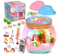 Withosent Sirena Luce Notturna Bambini, DIY Kit Lavoretti Creativi per Bambini con Telecomando, Lampada Lavoretti Regalo di Compleanno per Ragazze Ragazzi di 3 4 5 6 7 8 anni
