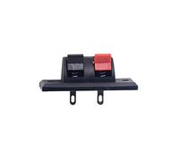 without brand 5pcs 2 Posizioni Connettore terminale A Spinta Jack Spring terminali di carico Audio Speaker (Taglia : AC 50V 3A)