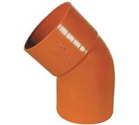 Without Brand / Generic Curve 45° in PVC 200mm per Tubi di Scarico