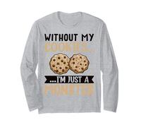 Without My Cookies I'm Just A Monster Maglia a Manica