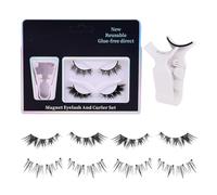 Without Slipping: Magnetic eyelashes incorporate a 5-magnet system for qu