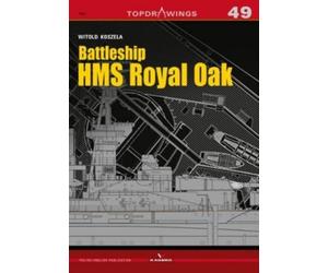 Witold Koszela Battleship HMS Royal Oak (Tascabile) Top Drawings