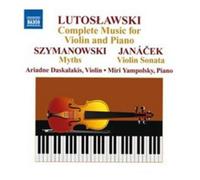 Witold Lutoslawski Lutoslawski: Complete Music for Violin and Piano (CD) Album