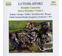 Witold Lutoslawski Lutoslawski: Double Concerto (CD) Album