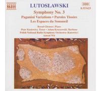 Witold Lutoslawski Lutoslawski: Symphony No. 3 (CD) Album
