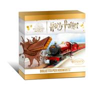 WITOR'S - Harry Potter - Biscotto con Tavoletta di Cioccolato al Latte - Snack Dolce di Cioccolata Finissima al Latte - Barretta di Biscotto e Cioccolato al Latte - 12 Barrette