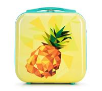 WITTCHEN Necessaire da viaggio Custodia per cosmetici Valigia da viaggio Bagaglio a mano Valigia cabina Valigia in ABS con rivestimento in policarbonato Borsa da toilette Rigido Young Line Giallo