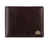 WITTCHEN Portafoglio, Dimensione: 13x10,5cm, Marrone, Materiale: Pelle di grano, Orizzontale, Collezione: Arizona - 10-1-262-4