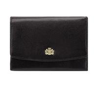 WITTCHEN portafoglio, Nero, Dimensione: 10x14 cm - Materiale: Pelle di grano - 10-1-062-1