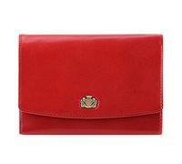 WITTCHEN portafoglio, Rosso, Dimensione: 10x14 cm - Materiale: Pelle di grano - 10-1-062-3