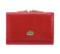 WITTCHEN portafoglio, Rosso, Dimensione: 8x11 cm - Materiale: Pelle di grano - 10-1-053-3