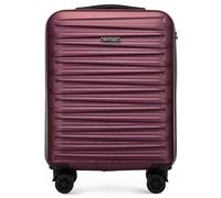 WITTCHEN Skyspeed Line Trolley Cabina Rigido in ABS - Valigia Compatta per Viaggi, con 4 Ruote Piroettanti, Chiusura a Combinazione, Maniglia Retrattile - Marrone Ryanair/ITA Airways/Wizz Air