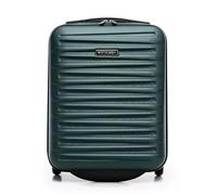 WITTCHEN Skyspeed Line Valigia da cabina gratuita a bordo piccola Valigia rigida in ABS Maniglia telescopica 2 ruote gamba inferiore Verde