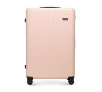WITTCHEN Stripes Line Valigia grande (XL) | 76,5 × 50 × 29 cm (96 L), ABS rigido, 4 ruote 360° e lucchetto a combinazione | Trolley grande formato XL, Ryanair/ITA Airways - Colore: Rosa cipria
