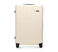 WITTCHEN Stripes Line Valigia grande (XL) | 76,5 × 50 × 29 cm (96 L), ABS rigido, 4 ruote 360° e lucchetto a combinazione | Trolley grande formato XL, Ryanair/ITA Airways - Colore: Crema