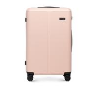 WITTCHEN Stripes Line Valigia media (L) | 67,5 × 45 × 27 cm (65 L), ABS rigido, 4 ruote 360° e lucchetto combinazione | Trolley da viaggio formato L, Ryanair/ITA Airways - Colore: Rosa cipria