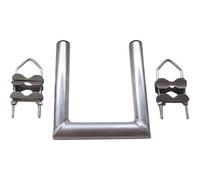 Wittenberg Antennen 102707 Staffa di montaggio antenna per palo LTE Duo-Sets