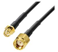 WIT POLY-103368 - Cavo antenna, connettore RP-SMA / presa RP-SMA, 3 m