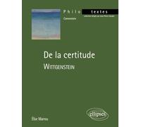 Wittgenstein, De la certitude