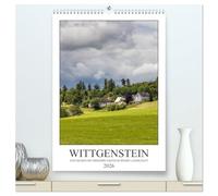 Wittgenstein - Eine Region mit beeindruckend schöner Landschaft (hochwertiger Premium Wandkalender 2026 DIN A2 hoch), Kunstdruck in Hochglanz: Die ... ist ein Naturparadies in Südwestfalen