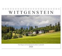 Wittgenstein - Eine Region mit beeindruckend schöner Landschaft (Tischkalender 2026 DIN A5 quer), CALVENDO Monatskalender: Die Region Wittgenstein ist ein Naturparadies in Südwestfalen