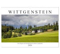 Wittgenstein - Eine Region mit beeindruckend schöner Landschaft (Wandkalender 2026 DIN A3 quer), CALVENDO Monatskalender: Die Region Wittgenstein ist ein Naturparadies in Südwestfalen