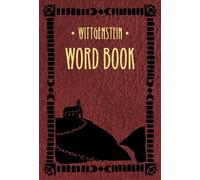 Ludwig Wittgenstein Word Book (Copertina rigida)