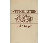 Wittgenstein on Rules and Private Language